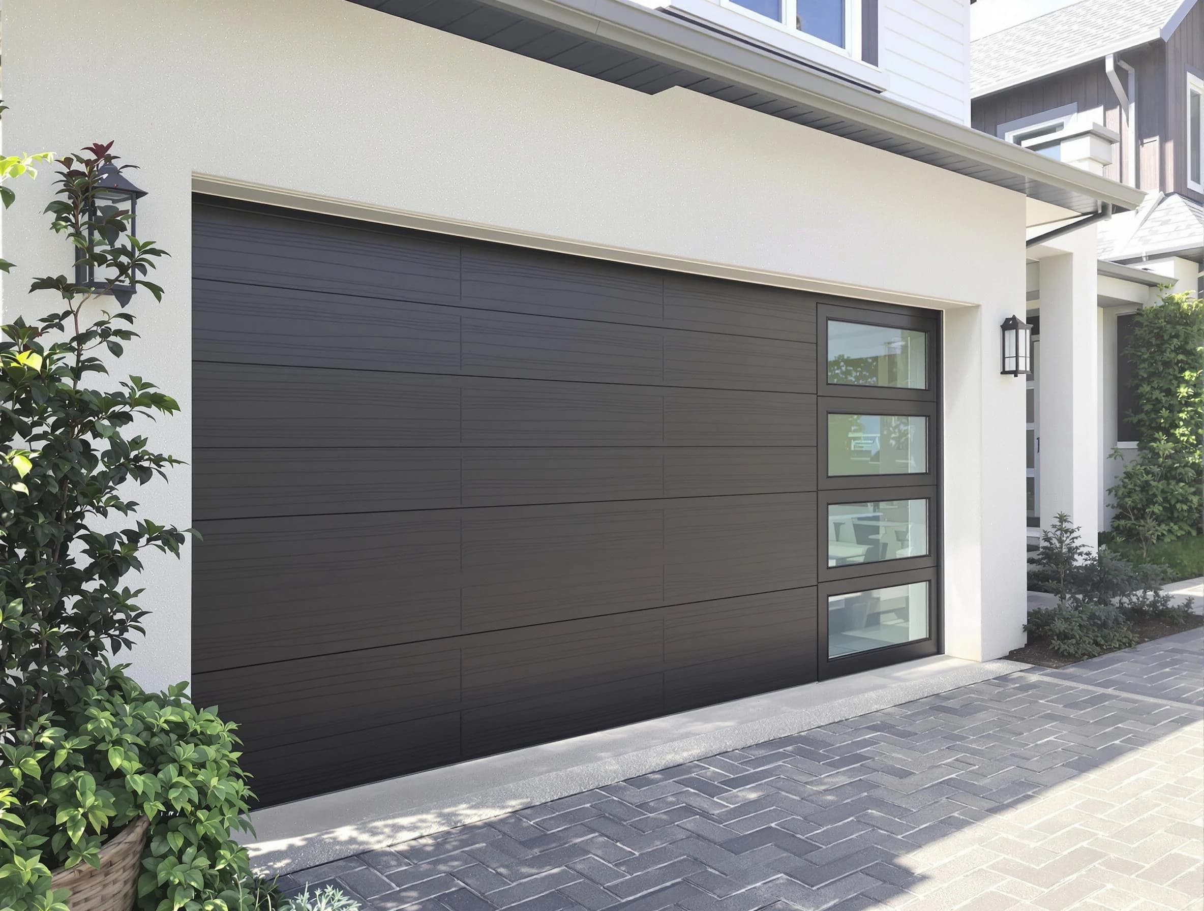 Custom garage door installation by Peachtree City Garage Door Repair in Peachtree City