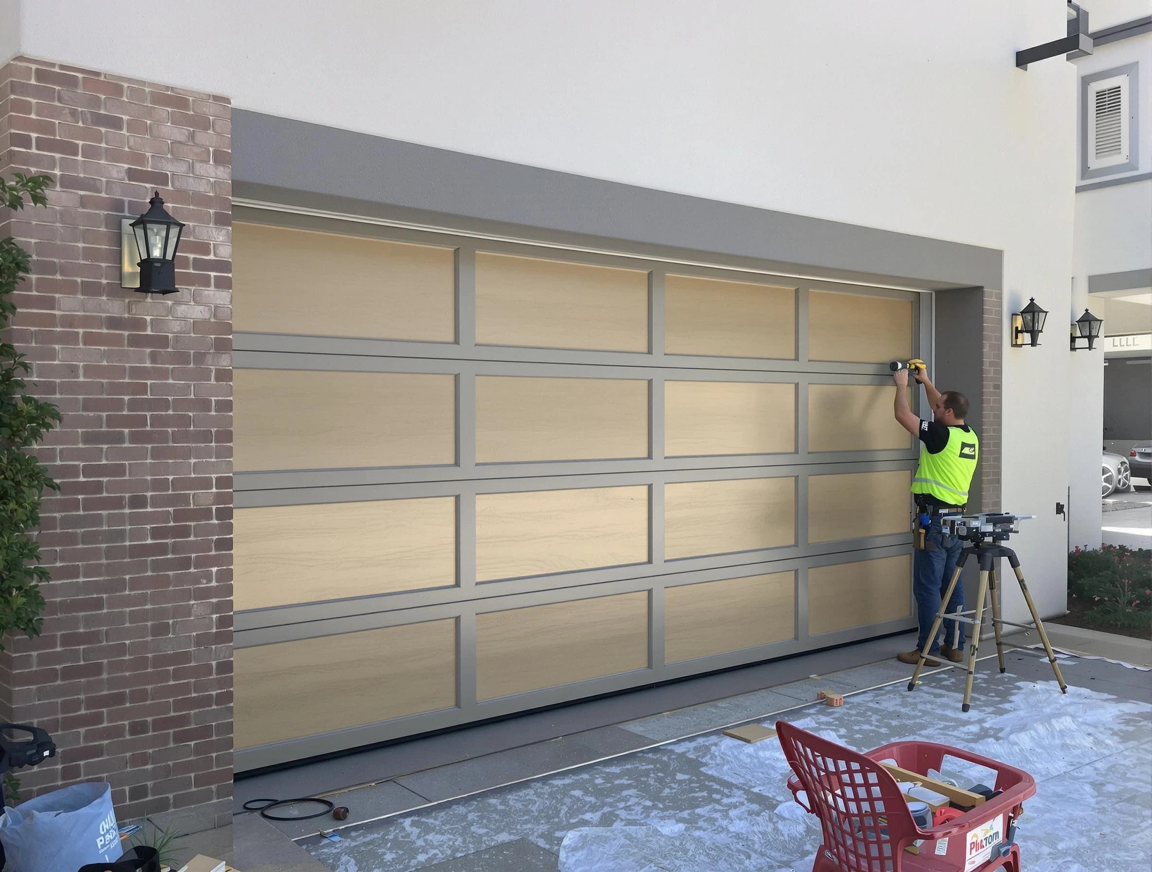 Garage door replacement service by Peachtree City Garage Door Repair in Peachtree City