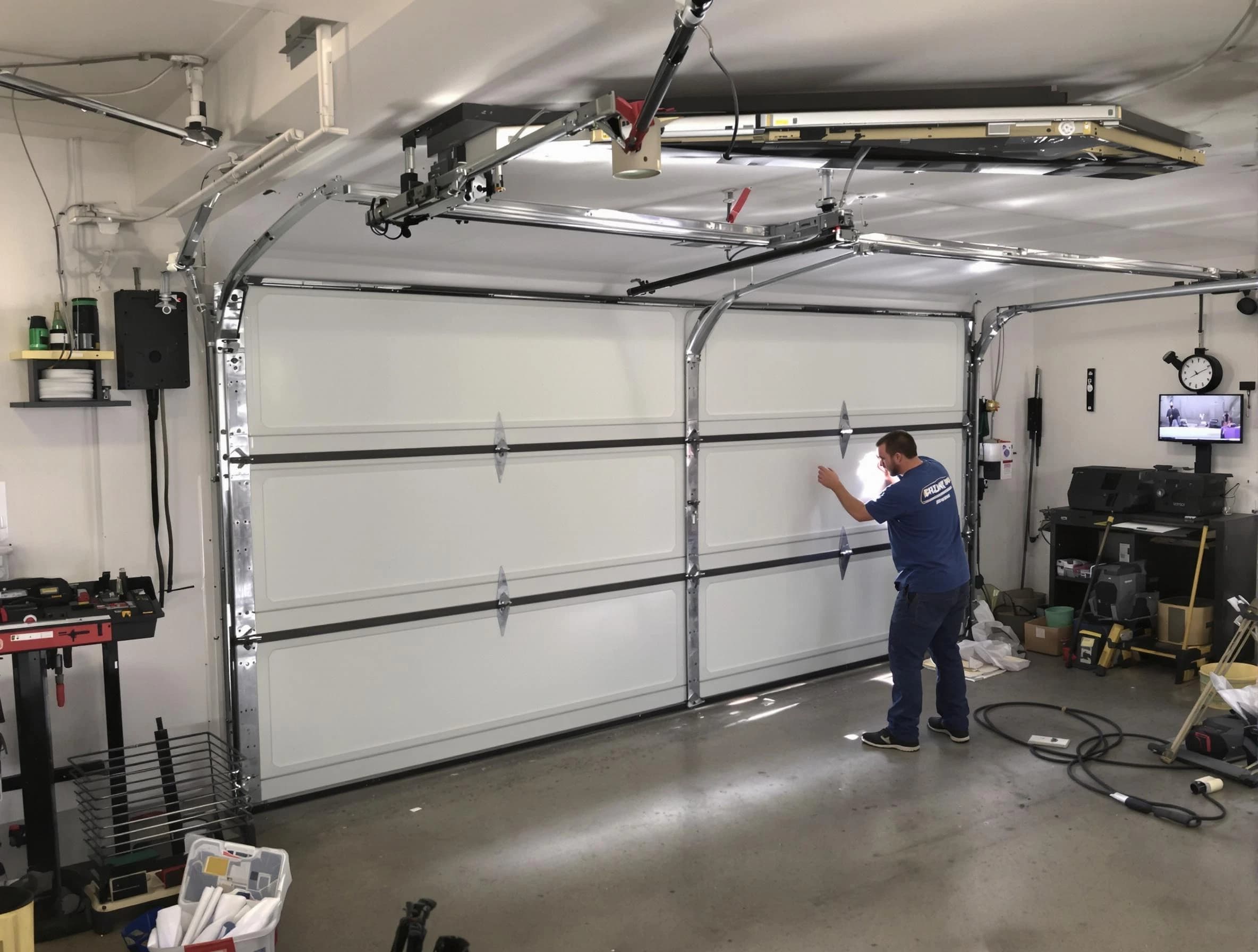 Professional garage door repair service by Peachtree City Garage Door Repair in Peachtree City