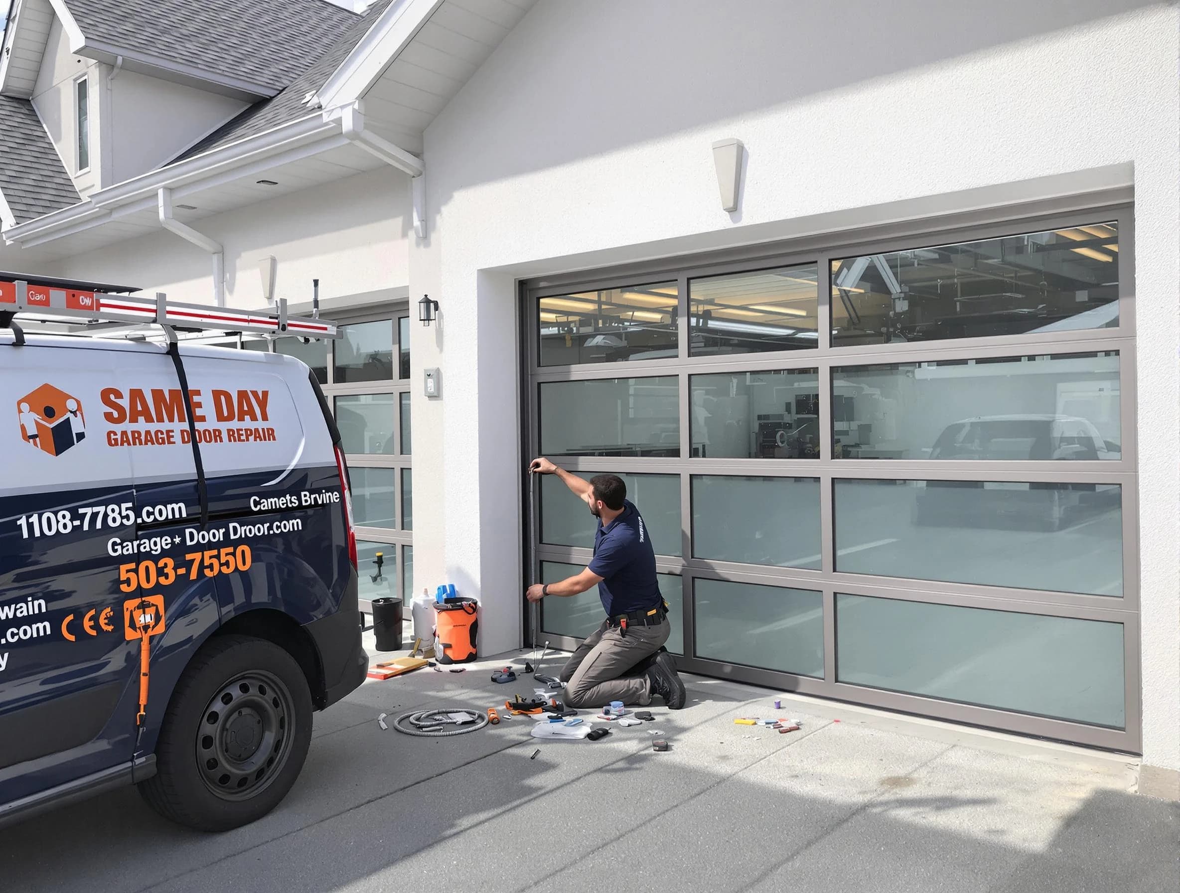 Same-day garage door repair service by Peachtree City Garage Door Repair in Peachtree City