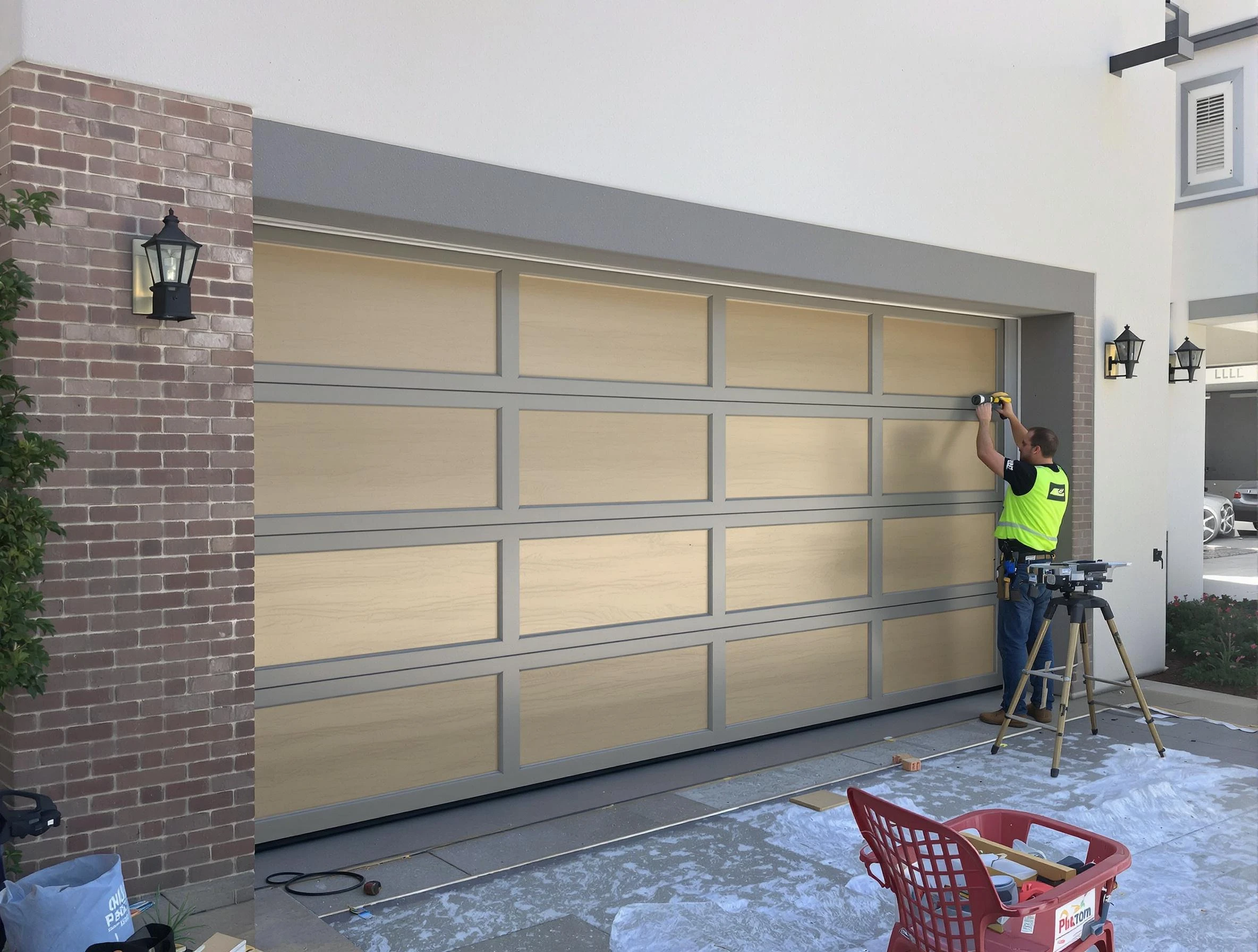 Garage door replacement service by Peachtree City Garage Door Repair in Peachtree City