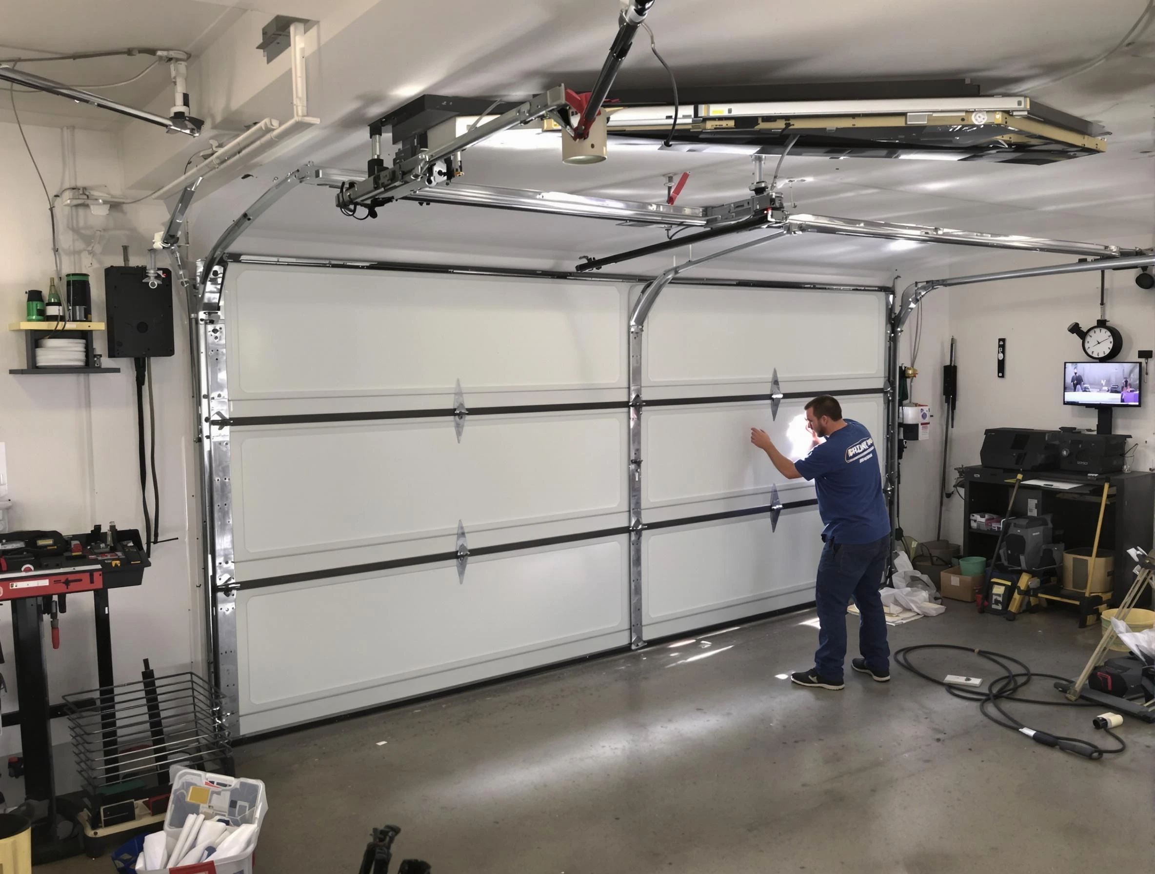 Professional garage door repair service by Peachtree City Garage Door Repair in Peachtree City