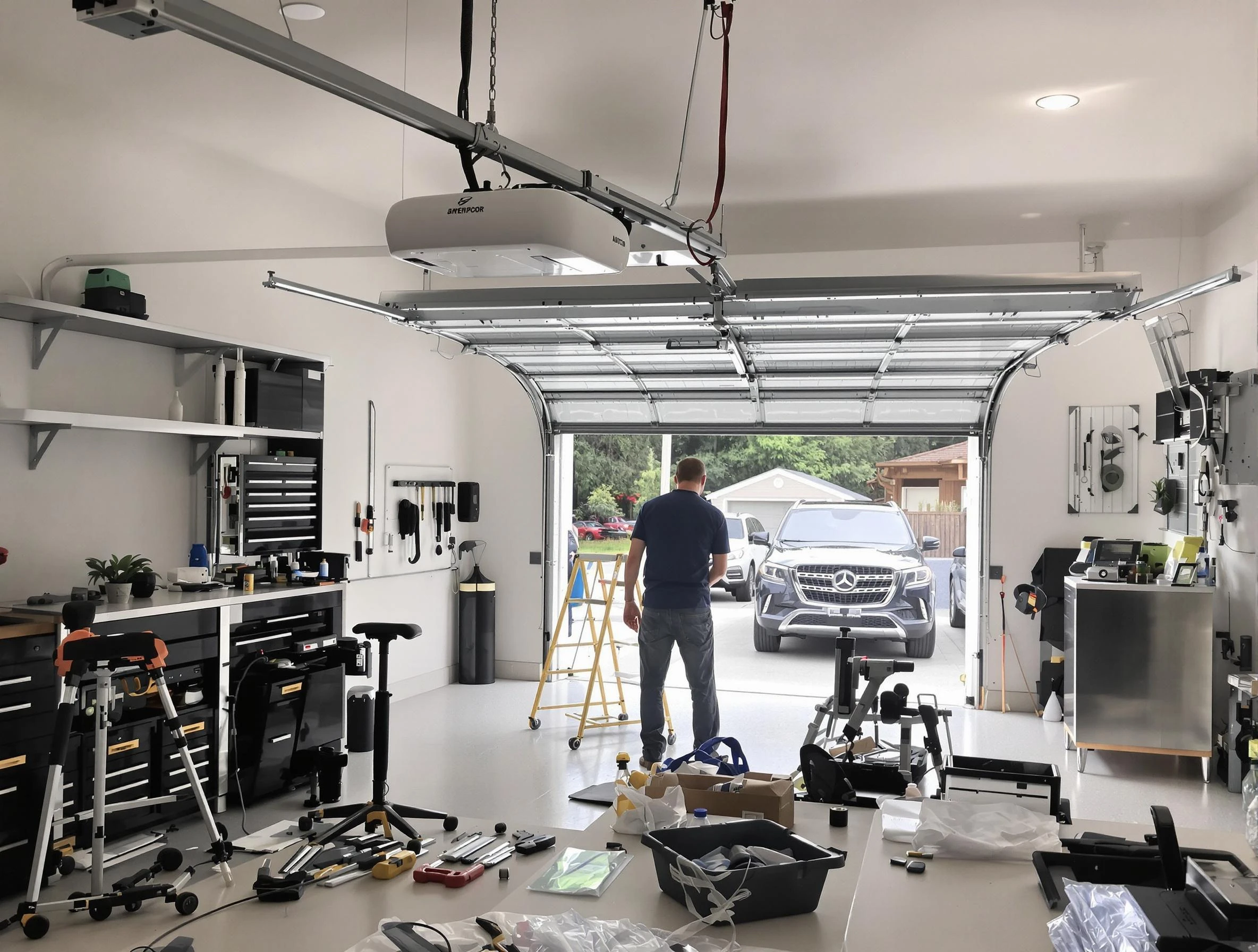 Garage door opener installation by Peachtree City Garage Door Repair in Peachtree City