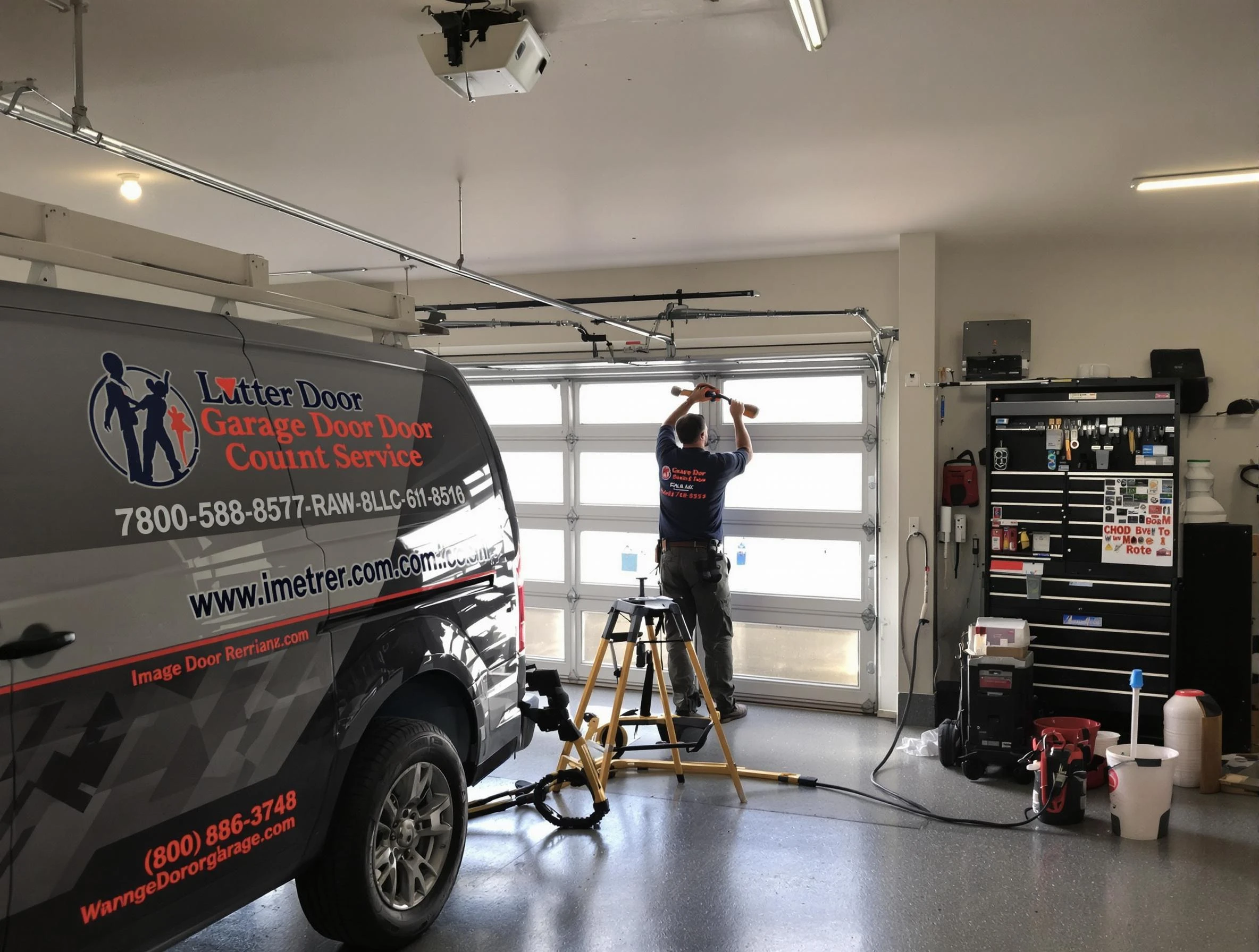 Peachtree City Garage Door Repair rapid response team performing same-day repair in Peachtree City