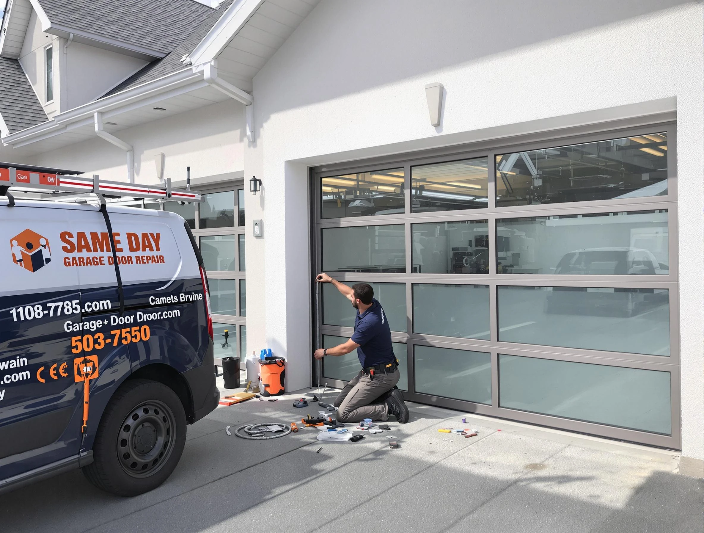 Same-day garage door repair service by Peachtree City Garage Door Repair in Peachtree City